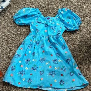 Blue Stitch Kids Dress